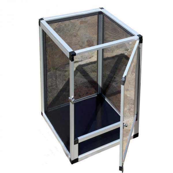 Alu-Cage Terrarium: Robuste Gaze-Konstruktion für Reptilien & Amphibien